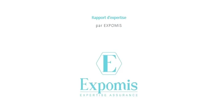 Page de couverture d'un rapport d'expertise Expomis